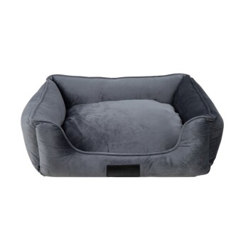 VELURO Box Bed Grau S