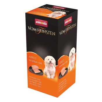 Vom Feinsten Adult 6x150g mit Geflügel + Kalb