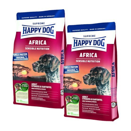 Happy Dog Supreme Sensible Africa 300g + 300g gratis