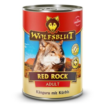 Adult Red Rock - Canguro con zucca - 6x395g