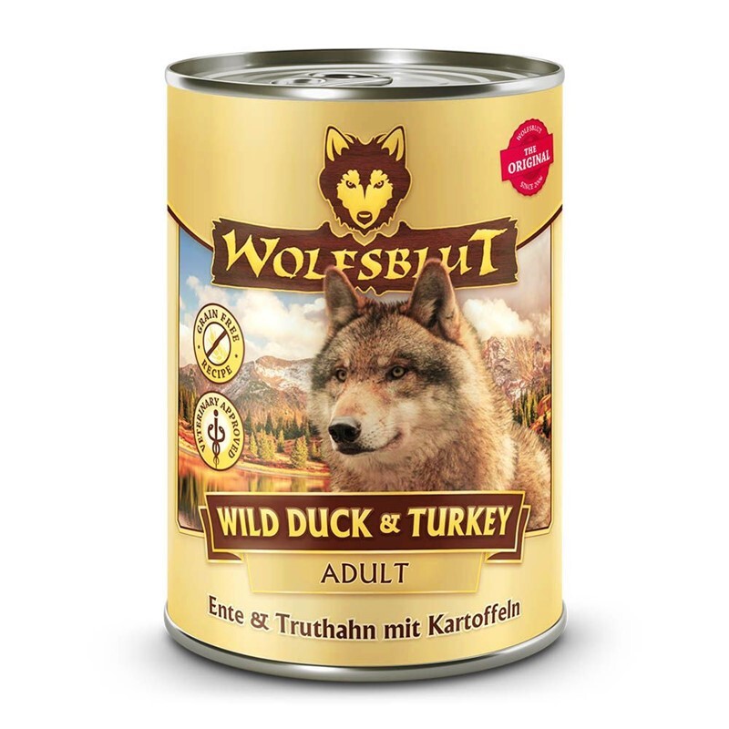 Adult Wild Duck & Turkey 6x395g