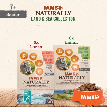 Naturally Senior Land & Sea Collection 12x85g