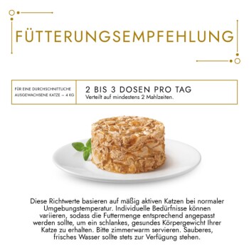 Gold Raffiniertes Ragout Katzennassfutter Sorten-Mix 96x85g