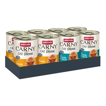 Carny Cat Drink (Huhn & Thunfisch) Probierpack 8x140 ml