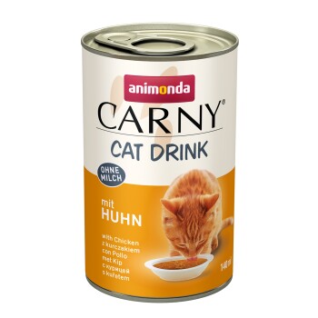 Carny Cat Drink (Huhn & Thunfisch) Probierpack 8x140 ml