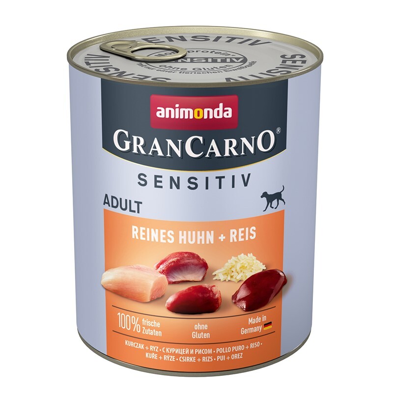 GranCarno Sensitiv 6x800g Huhn & Reis
