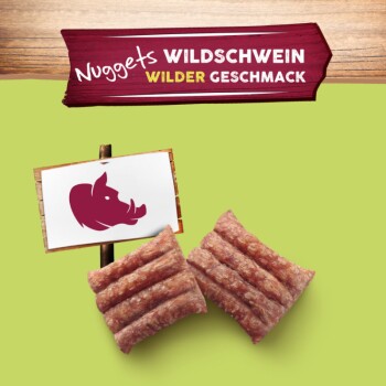 Nuggets fettarm Wildschwein 6x90g