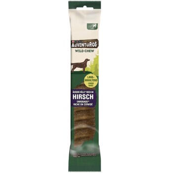 Wild Chew fettarm mit Hirsch für große Hunde  4x200g