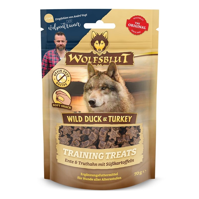 - Training Treats Wild Duck & Turkey 2x70g