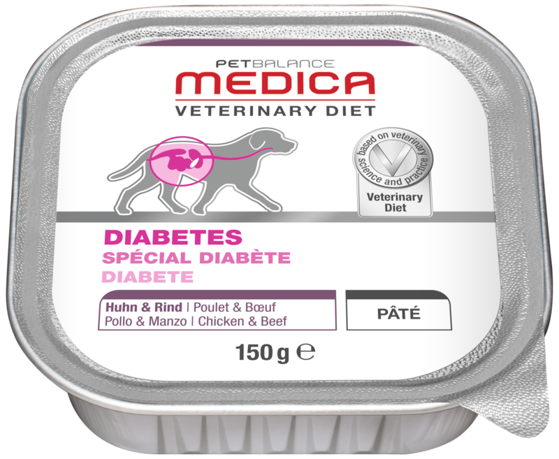 Medica Diabetes Huhn und Rind 11x150g
