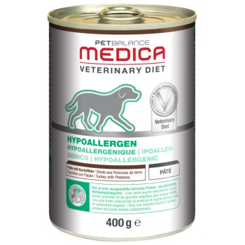 Medica Hypoallergen 6x400g Pute mit Kartoffeln