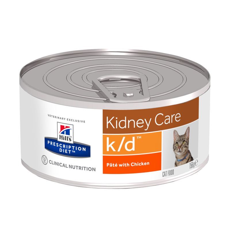 Prescription Diet Kidney Care k/d Pate mit Huhn 24x156g