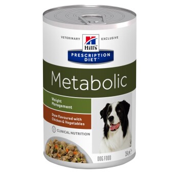 Prescription Diet Metabolic Ragout mit Huhn und zugefügtem Gemüse 12x354g