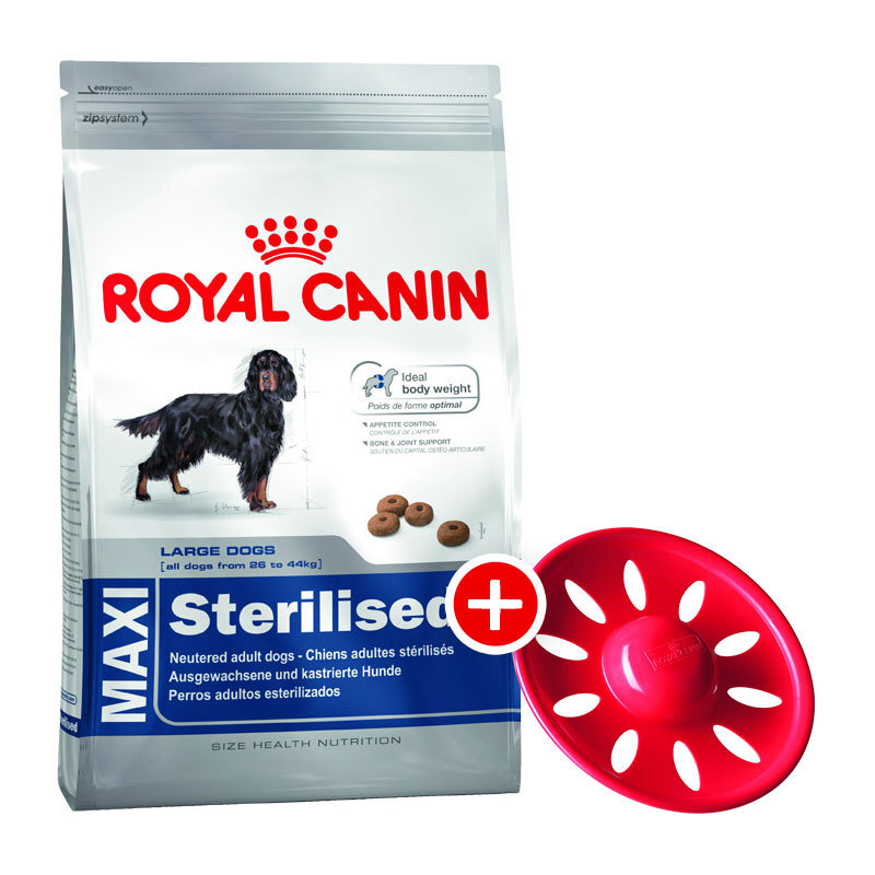 Royal Canin Maxi Adult Sterilised 3,5kg + gratis Frisbee