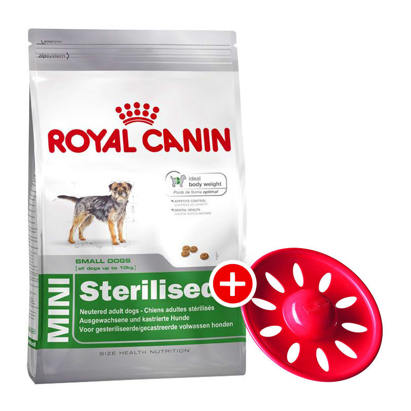 Royal Canin Size Mini Sterilised 2kg + gratis Frisbee
