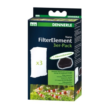Nano Eckfilter, Ersatzkartusche 3er