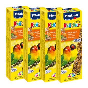 Vitakakraft Kräcker Honig Agaponiden 4x2er