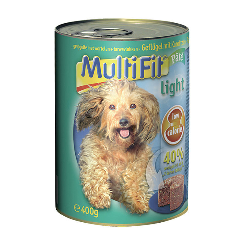 MultiFit Dose Hund Paté light 12 x 400g