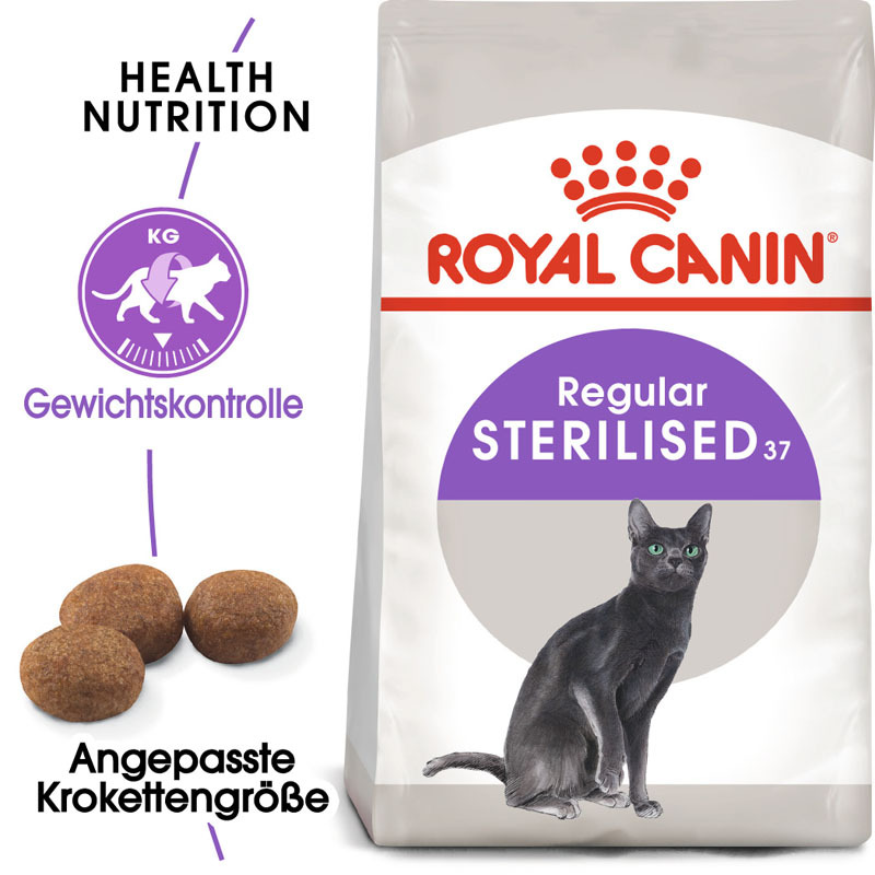Royal Canin Sterilised 37 400g + Catnip Maus
