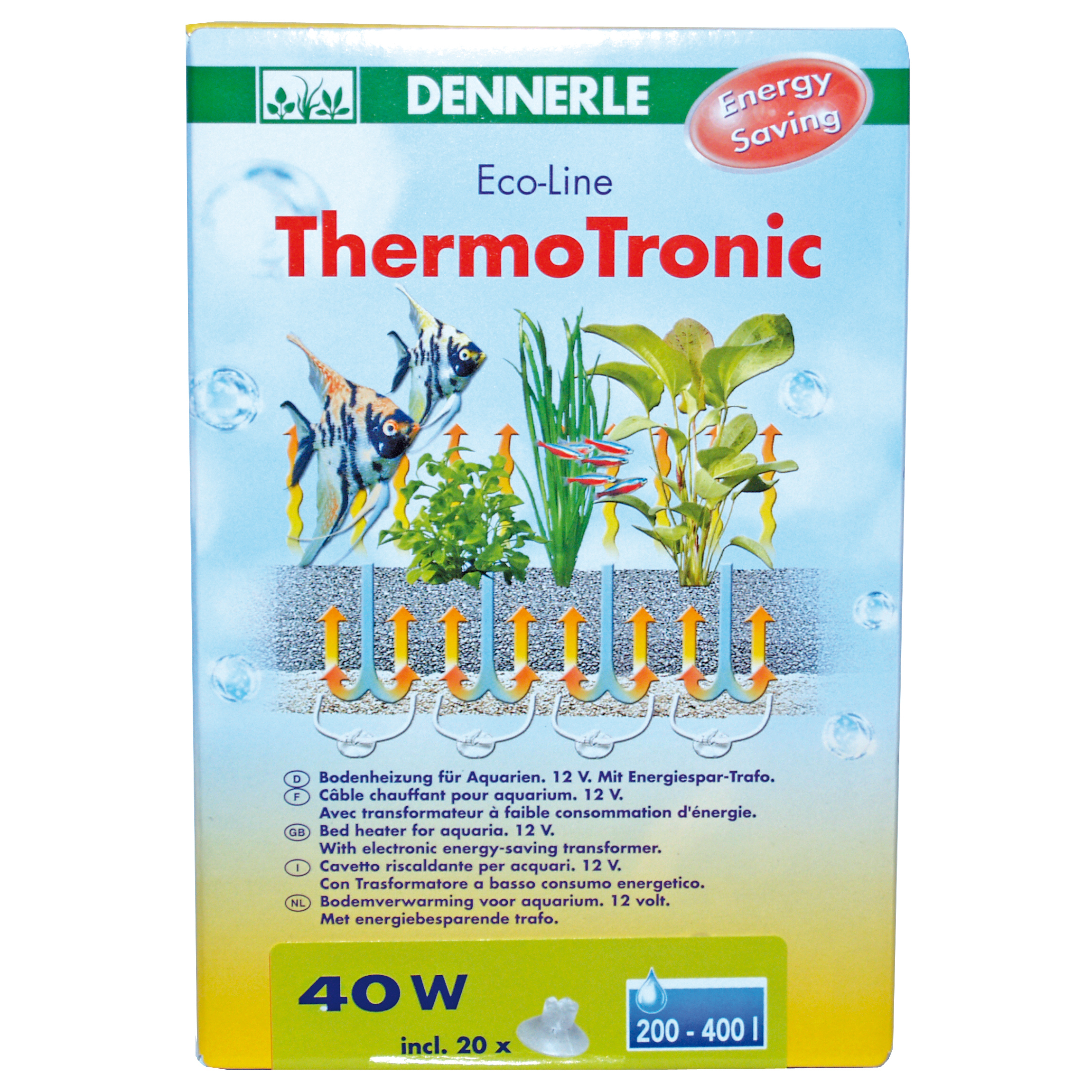 Dennerle Eco-Line ThermoTronic Bodenfluter 10