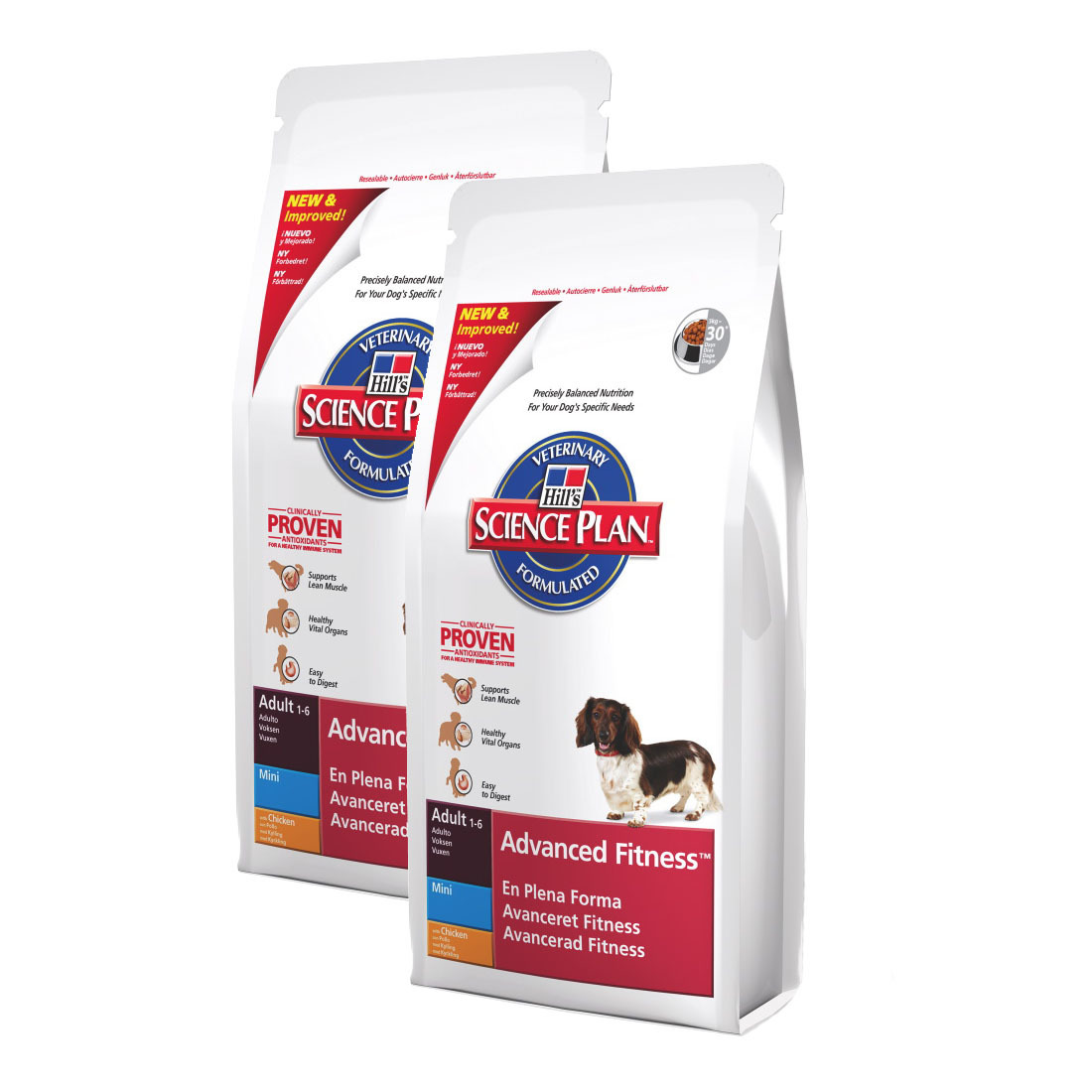 Hill's Canine Adult Small Breed Sparpaket 2x7,5kg