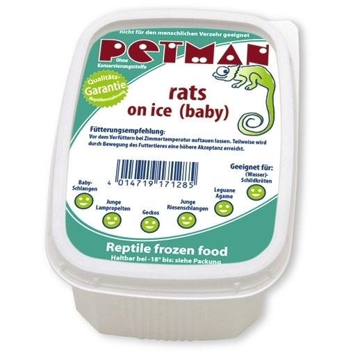 Rats on ice Babyratten (ca. 45-50mm), 2x50 Stk.