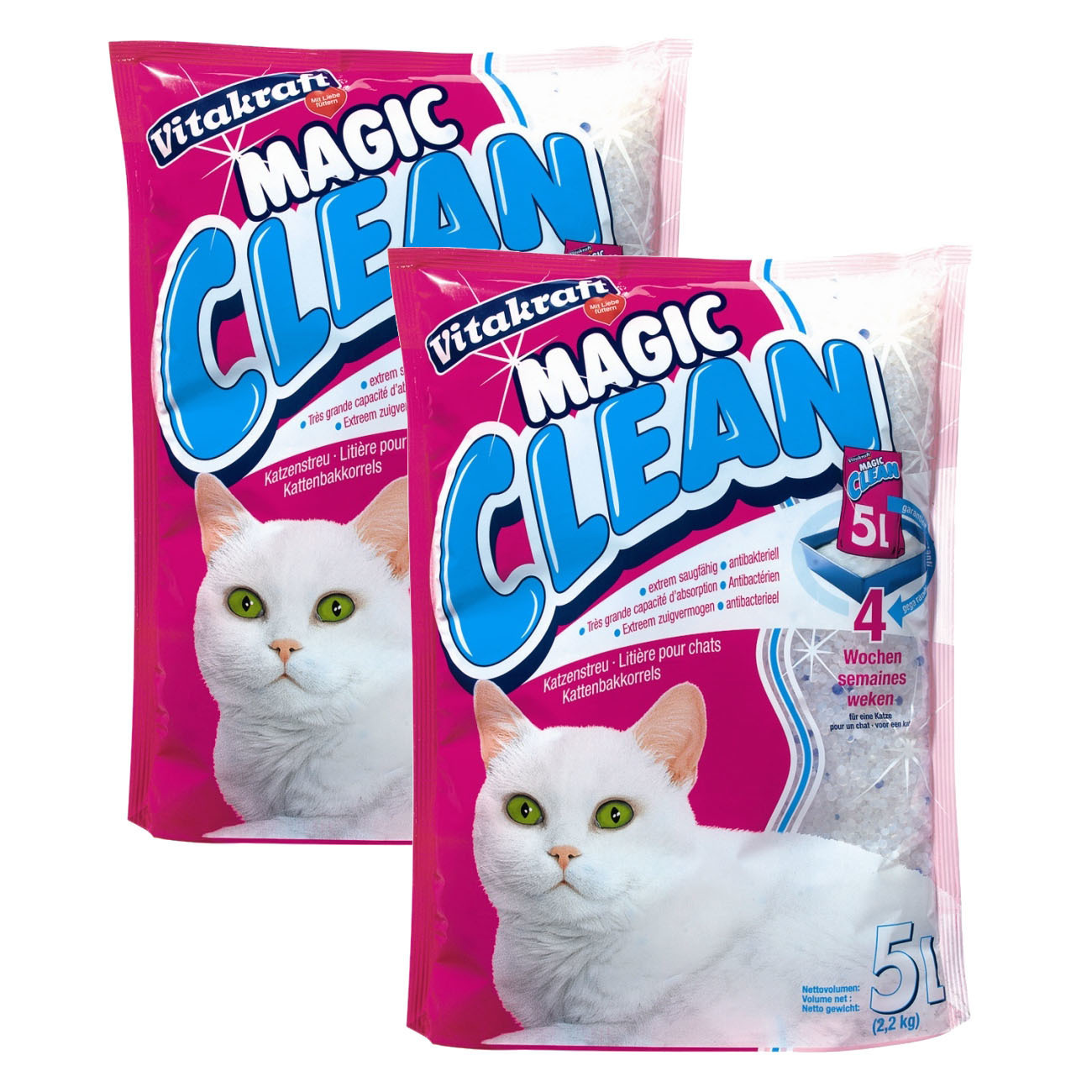 Vitakraft Magic Clean Katze 5 Liter