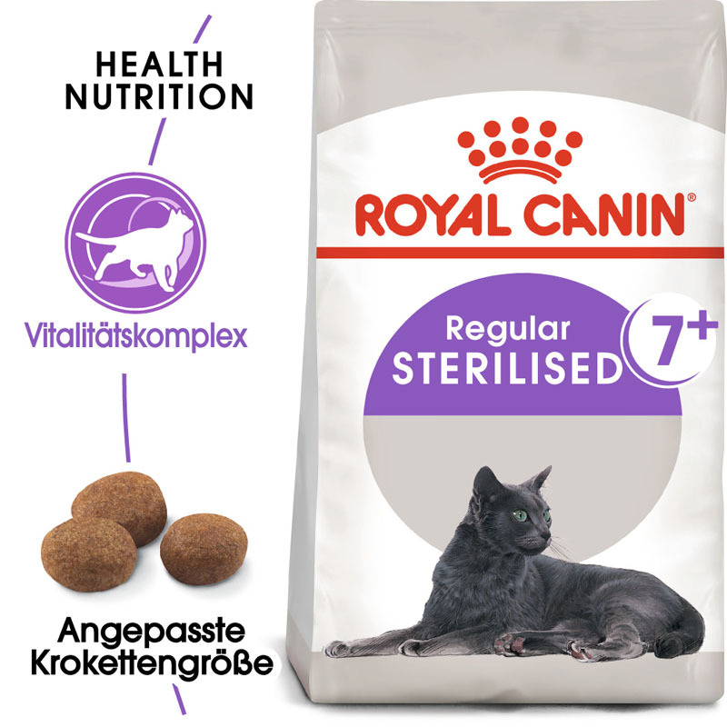 Royal Canin Sterilised 7+ 400g + Catnip Maus