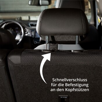 Pointer Autoschondecke Rückbank 3-Sitz M